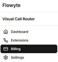 Access billing